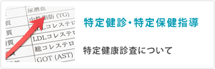 特定健診・特定保健指導